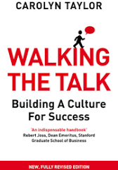 Cover of Walking the Talk: Building a Culture for Success by Carolyn Taylor.
